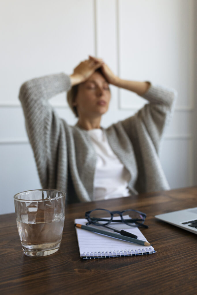 Ansiedad, estrés y agotamiento emocional